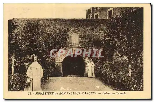 Cartes postales Monastere du Bon Pasteur d'Angers Entree du Tunnel