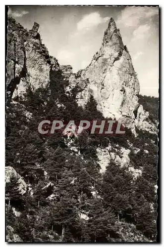 Ansichtskarte AK Gorges du Tarn La Roche Aiguille prise du Belvedere