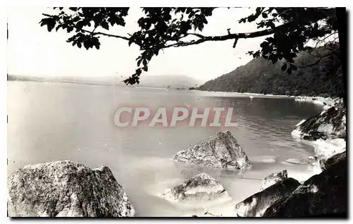 Cartes postales La Franche Comte Pittoresque Lac de Chalain Les Rochers Diaboliques