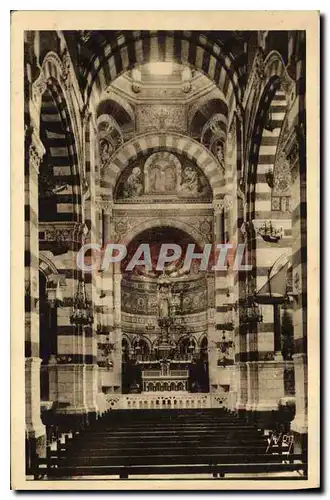 Cartes postales Marseille Notre Dame de la Garde Interieur de la Basilique