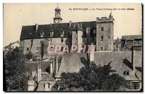 Cartes postales Montlucon Le Vieux Chateau