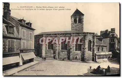 Cartes postales Montlucon Eglise Notre Dame Renfermant un Tryptique de la Meme epoque d'une grande valeur