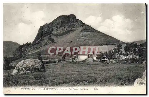 Cartes postales Environs de la Bourboule La Roche Vendeix