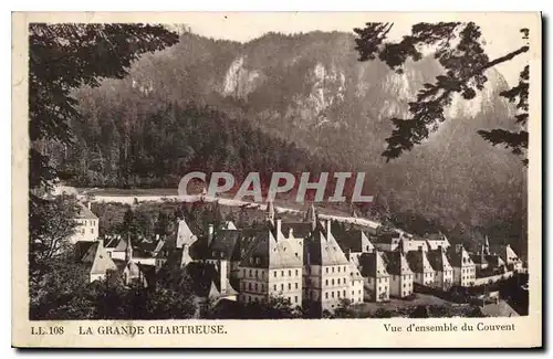 Cartes postales La Grande Chartreuse Vue d'ensemble du Couvent