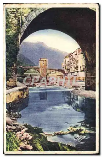 Cartes postales Sospel Le Vieux pont sur La Bevera