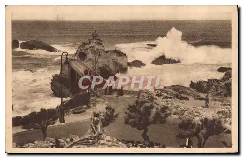 Ansichtskarte AK Biarritz Esplanade de la Vierge