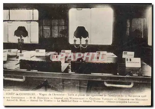 Cartes postales Forte de Compiegne Wagon de l'Armistice