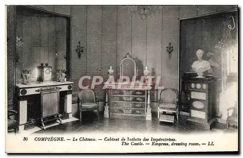 Cartes postales Compiegne Le Chateau Cabinet de Toilette des Imperatrices