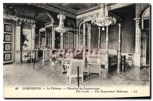 Ansichtskarte AK Compiegne Le Chateau Chambre des Imperatrices