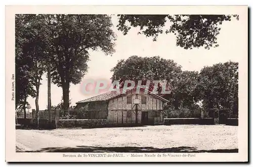 Cartes postales Berceau de St Vincent de Paul Maison Natale de St Vincent de Paul