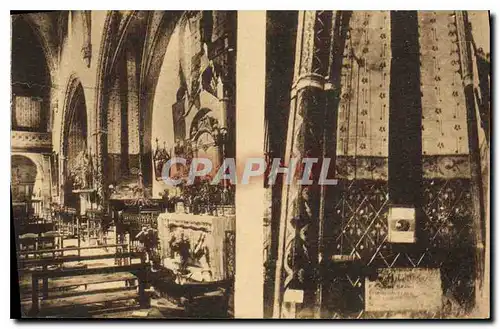 Cartes postales Fanjeaux Chapelle de l'Eglise de Fanjeaux ou se conserve la Poutre du Miracle Bois de la Poutre