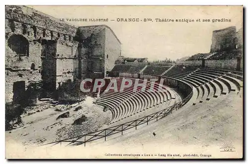 Ansichtskarte AK Le Vaucluse Illustre Orange Theatre antique et ses Gradins