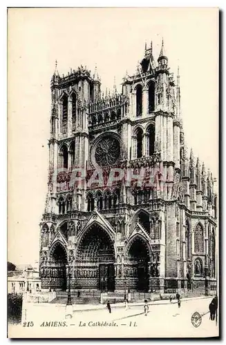 Cartes postales Amiens la Cathedrale