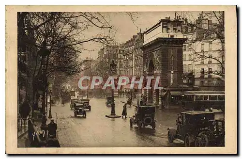 Ansichtskarte AK Paris en Flanant le Porte Saint Martin