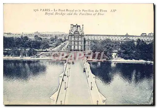 Cartes postales Paris le Pont Royal et le Pavillon de Flore