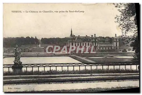 Ansichtskarte AK Vineuil le Chateau de Chantilly vue prise du Saut du Loup