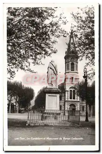 Cartes postales Gap les Gardeliers et Monument du Baran Ladoucelle