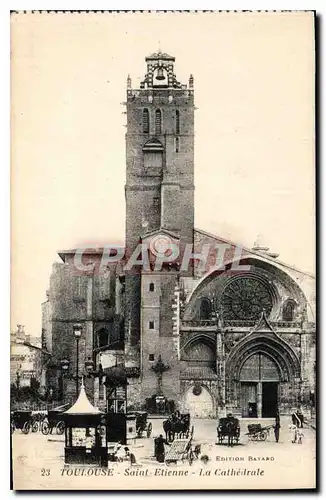 Ansichtskarte AK Toulouse Saint Etienne la Cathedrale