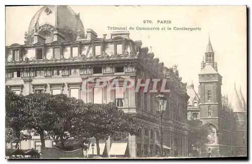 Cartes postales Paris Tribunal de Commerce et la Conciergerie