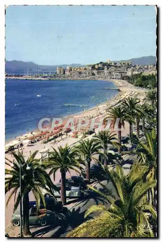 Ansichtskarte AK Reflets de la Cote d'Azur Cannes Alpes Maritimes vue panoramique sur la Croisette