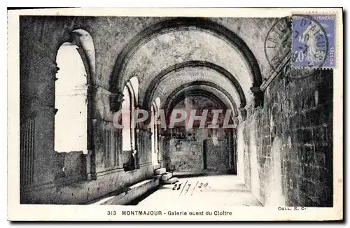 Cartes postales Montmajour Galerie Ouest du Cloitre