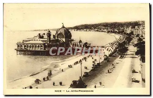 Cartes postales Nice la Jetee Promenade