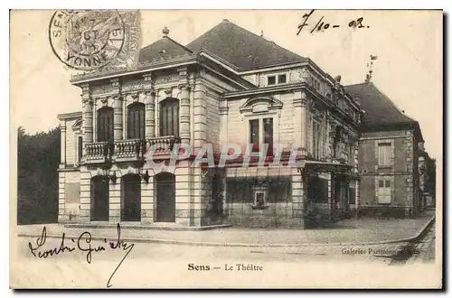 Cartes postales Sens le Theatre