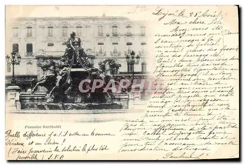 Cartes postales Fontaine Bartholdi