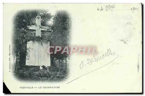 Cartes postales Vionville le Grand Livre