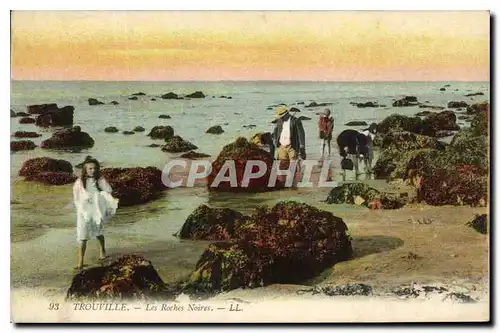 Cartes postales Trouville les Roches Noires