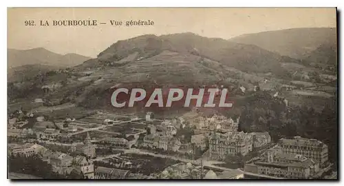 Cartes postales La Bourboule vue generale