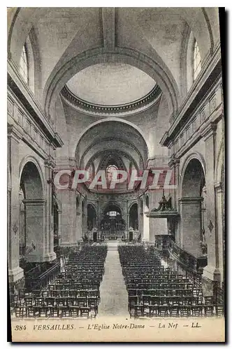 Cartes postales Versailles l'Eglise Notre Dame la Nef