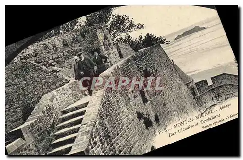 Cartes postales Mont St Michel Abbay tour Claudine et Tombelaine