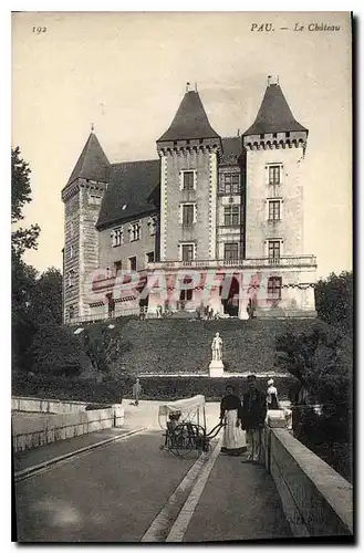 Cartes postales Pau le Chateau (animee  enfant)