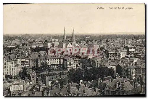 Cartes postales Pau vue sur Saint Jacques