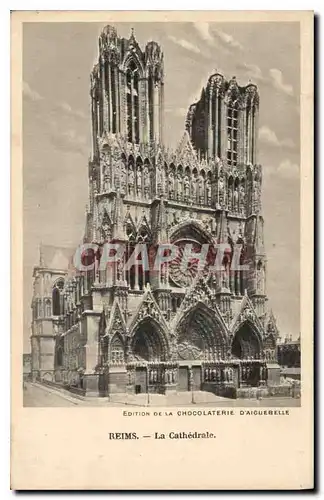 Cartes postales Reims la Cathedrale