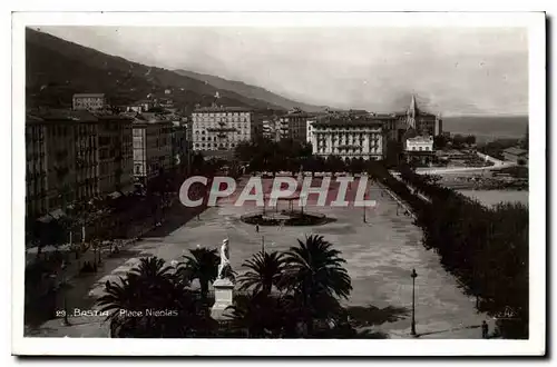 Cartes postales Bastia Place Nicolas