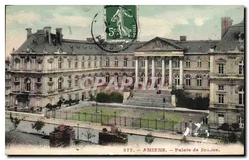 Cartes postales Amiens Palais de Justice