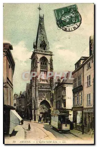 Cartes postales Amiens L'Eglise Saint Leu