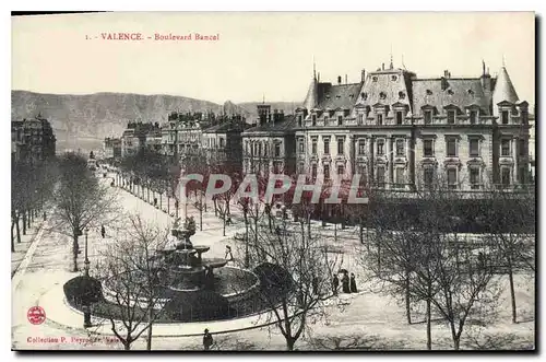 Ansichtskarte AK Valence Boulevard Bancel