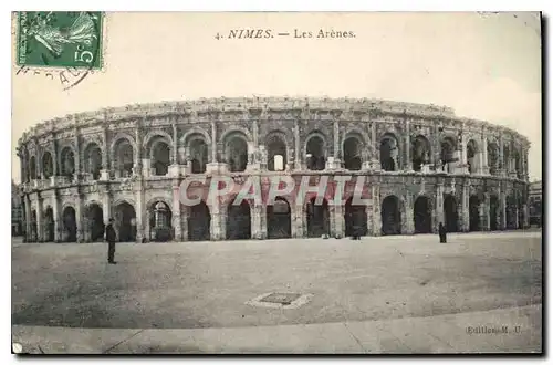 Cartes postales Nimes Les Arenes