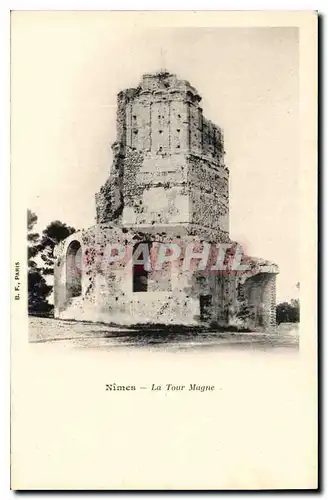 Cartes postales Nimes La Tour Magne