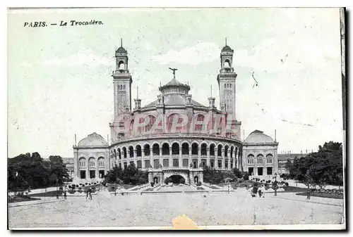 Cartes postales Paris le Trocadero