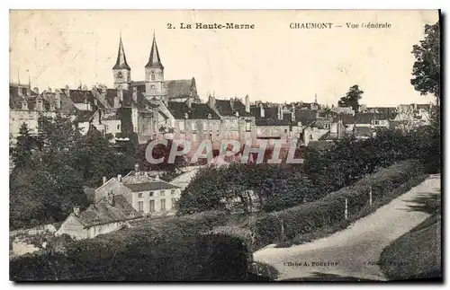 Cartes postales La Haute Marne Chaumont Vue generale