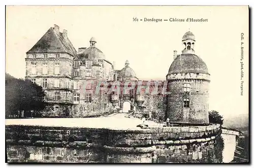 Cartes postales Dordogne Chateau d'Hautefort