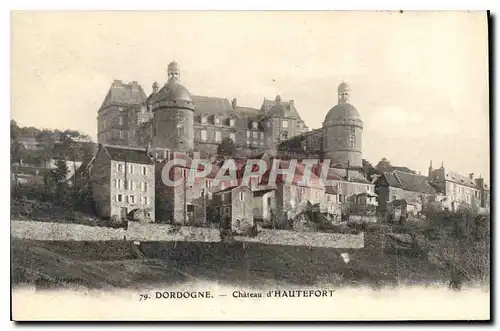 Ansichtskarte AK Dordogne Chateau d'Hautefort