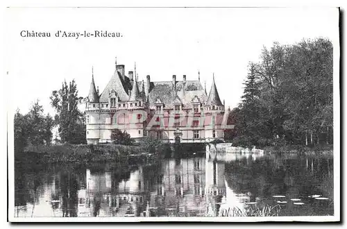 Cartes postales Chateau d'Azay le Rideau