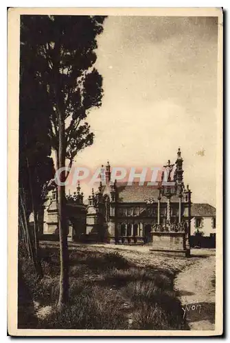 Cartes postales La Douce France Bretagne St Thegonnec Finistere La Calvaire et l'Ossuaire