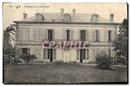 Cartes postales Lys Chateau de la Coudraye