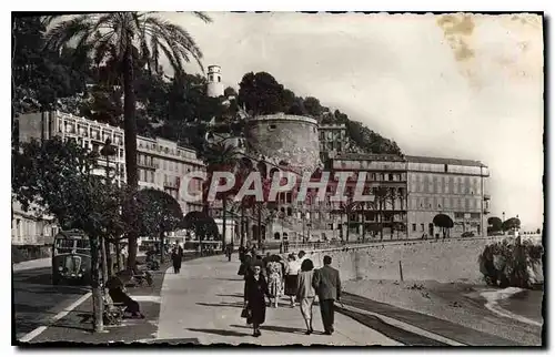 Ansichtskarte AK Nice Quai des Etats Unis Le Chateau La Tour Bellanda